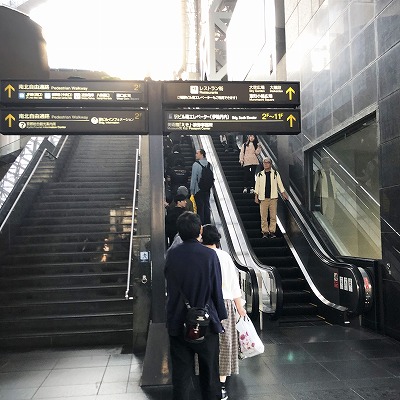 JR在来線京都駅から大階段への行き方