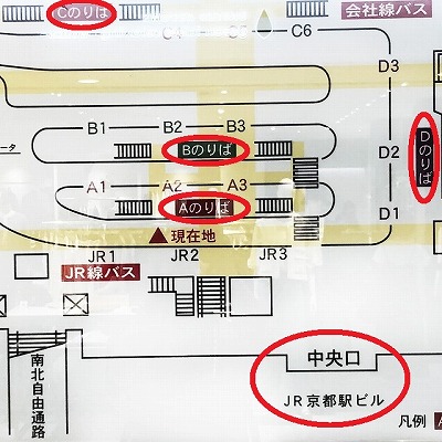 京都駅から二条城への行き方