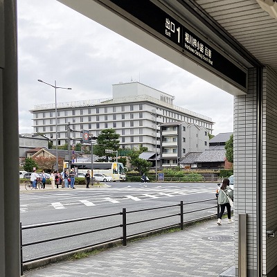 京都駅から二条城へ：地下鉄での行き方