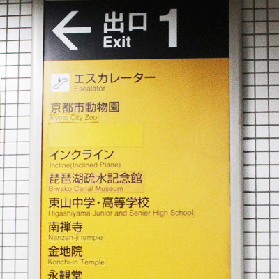 蹴上駅から永観堂への行き方