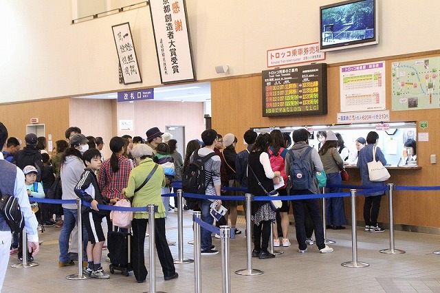 嵐山トロッコ列車